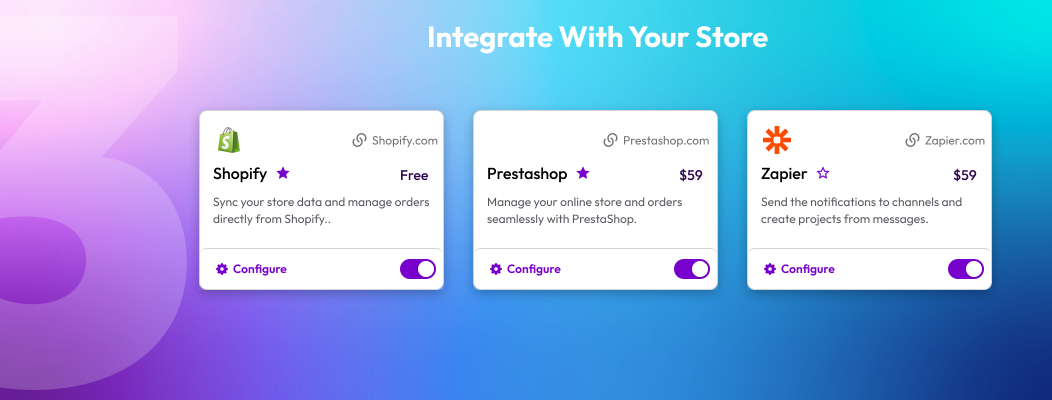 AI sales chatbots integrating with Shopify WooCommerce and CRMs