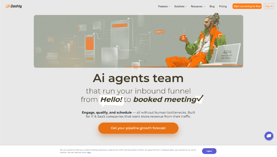 Dashly funnel-based engagement and automation platform alternative to Intercom