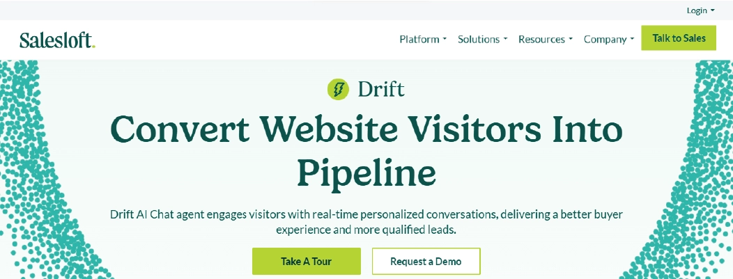 List of the top free AI chatbots for businesses including ChatBoq, Tidio, HubSpot, TalkTo, and Drift