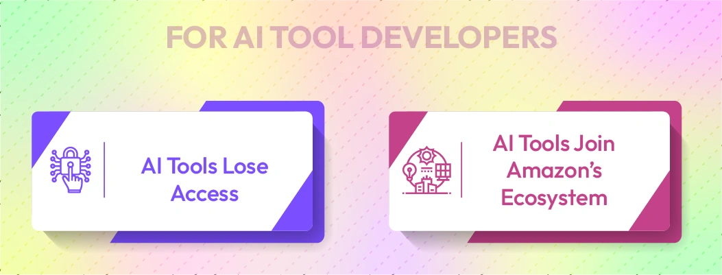 Challenges faced by AI developers due to Amazon blocking AI shopping bots.