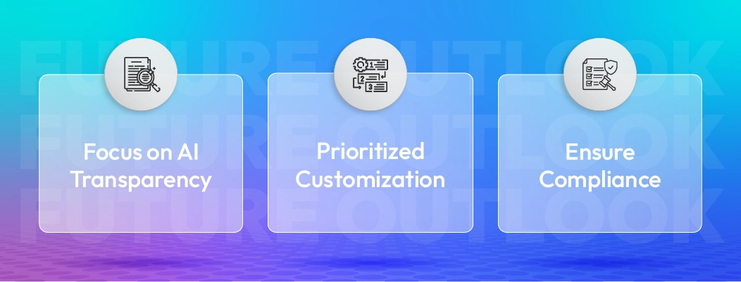 Illustration of the future growth and evolution of real-time personalized AI chatbot systems