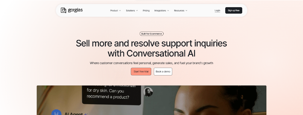 Gorgias ecommerce helpdesk alternative to Zendesk for Shopify stores