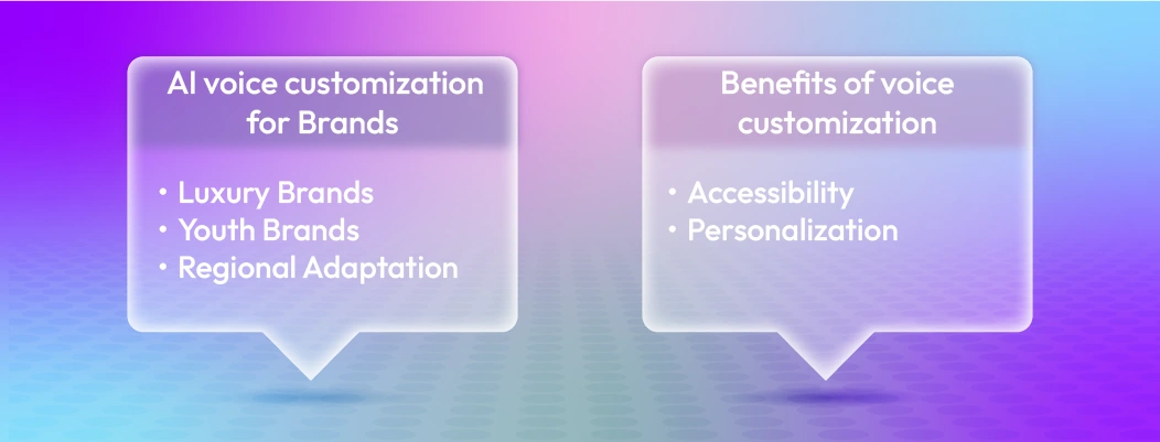 Brands using AI shopping assistant voice styles to match brand identity