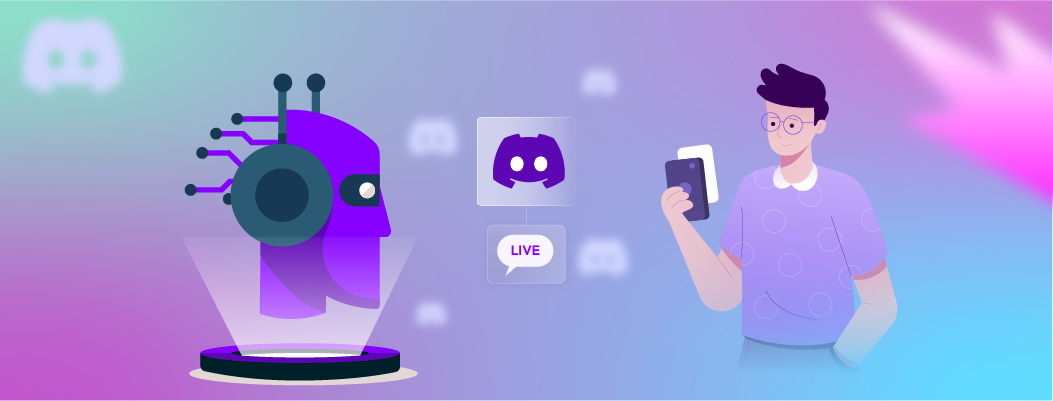 How to integrate live chat features with AI Discord Bots for real-time responses and engagement