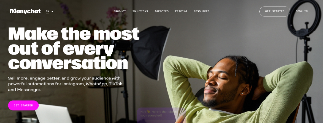 ManyChat social messaging automation platform alternative to Zendesk