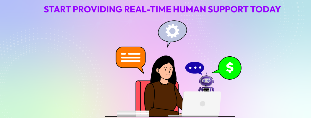 Chatboq enables proactive engagement through hybrid AI-human real-time chat, delivering fast, empathetic, and accurate customer support.