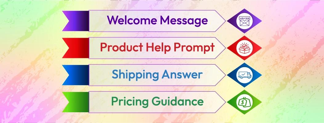 Automated responses sent instantly using live chat automation.