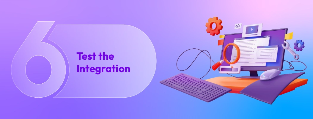 Testing live chat with CRM integration for data accuracy.