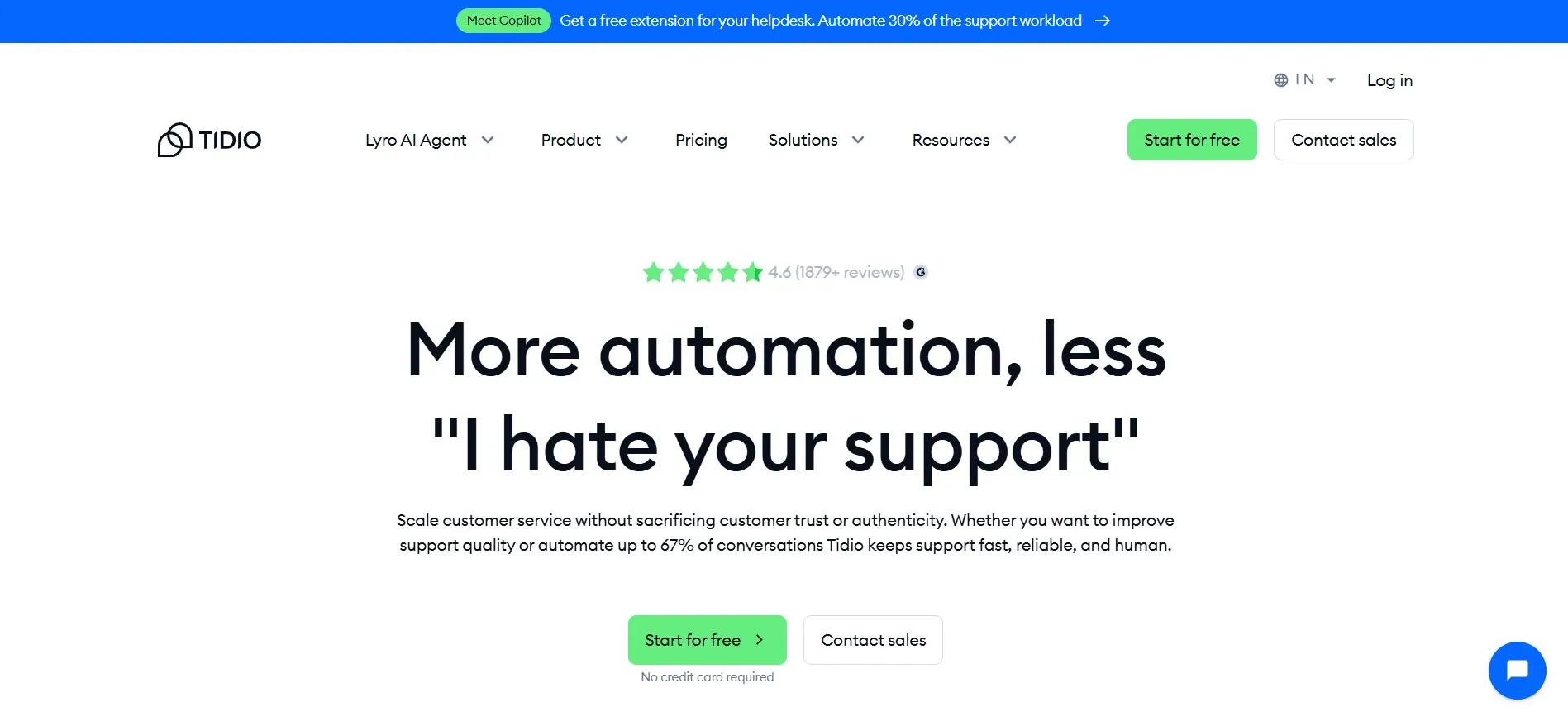 Illustration showing Tidio live chat and AI chatbot platform helping businesses engage website visitors and automate support.