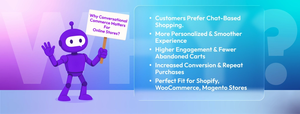 Importance of conversational commerce platforms for ecommerce growth