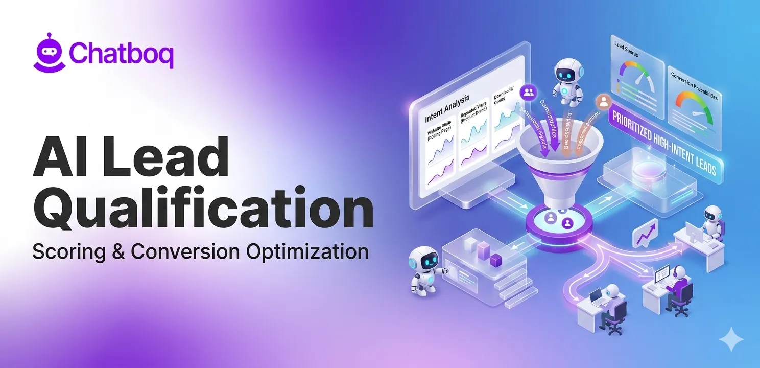 AI Lead Qualification: Automated Scoring, Intent Analysis, Lead Routing, and Conversion Optimization