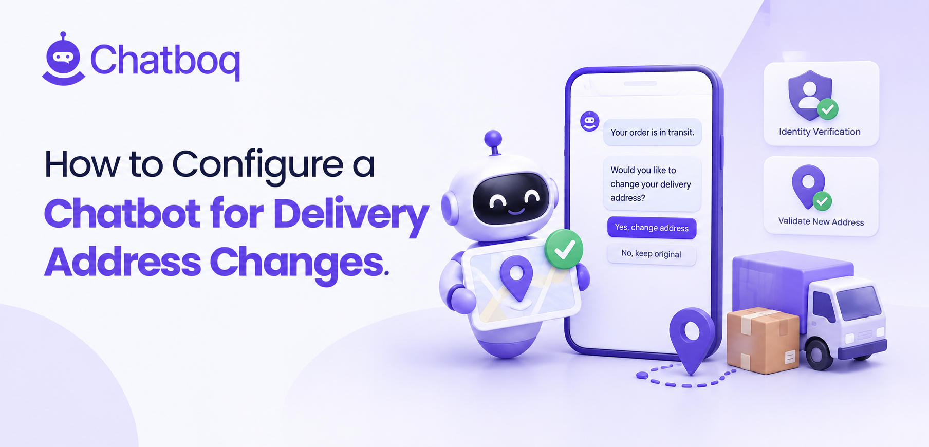 A chat conversation offering carrier redirect options for an in-transit order