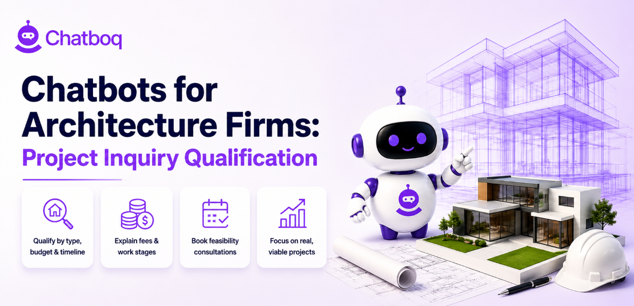 Chatbots for Architecture Firms: Project Inquiry Qualification