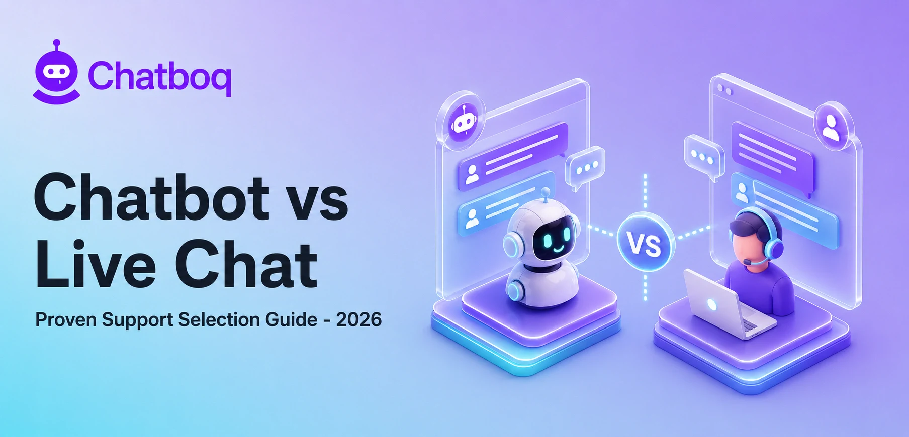 Chatbot vs Live Chat: Automation vs Human Support, Use Cases, Performance Differences, and Selection Framework
