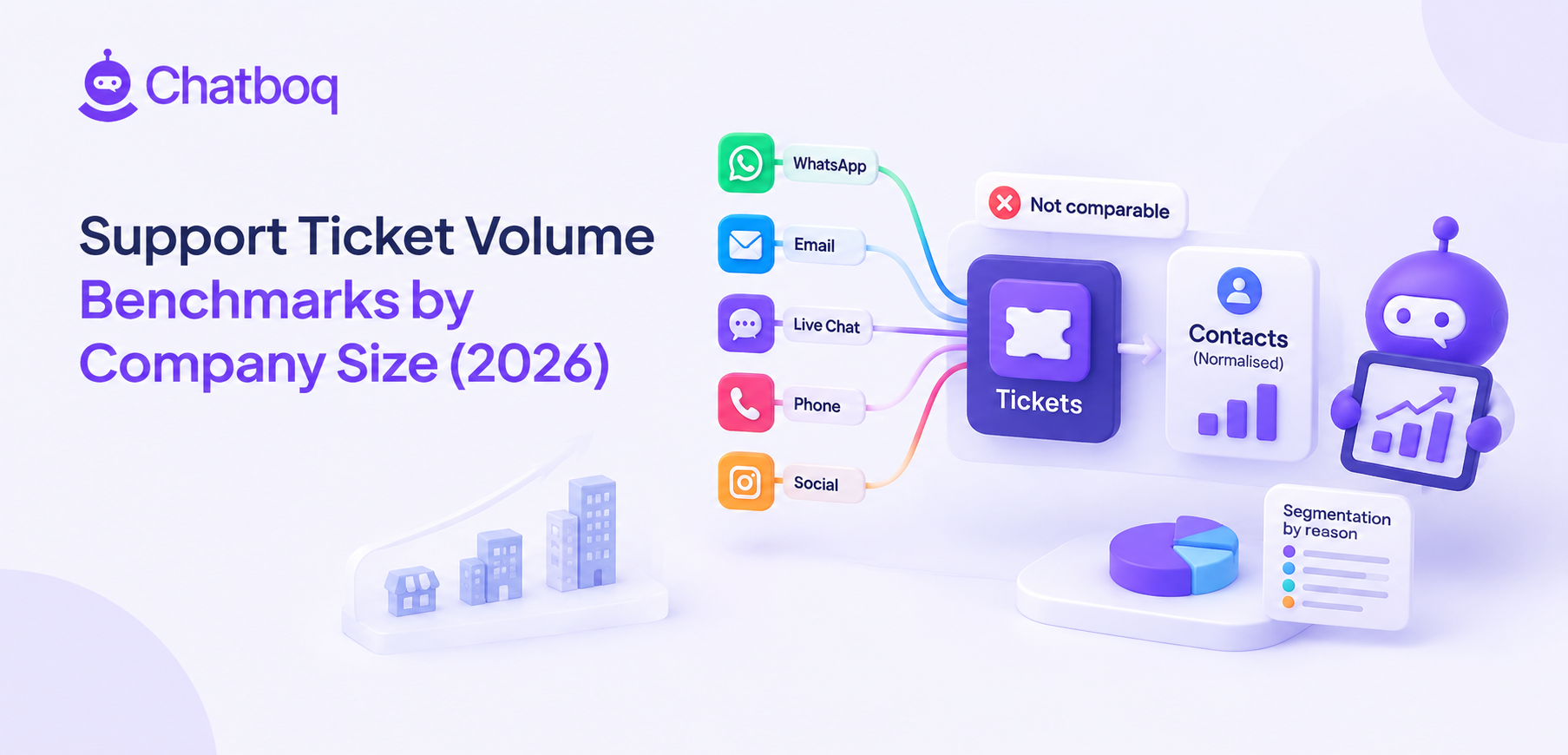 Support Ticket Volume Benchmarks by Company Size (2026)