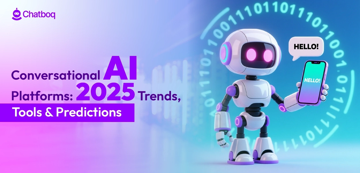 Overview of 2025 trends and predictions for conversational AI platforms transforming business automation