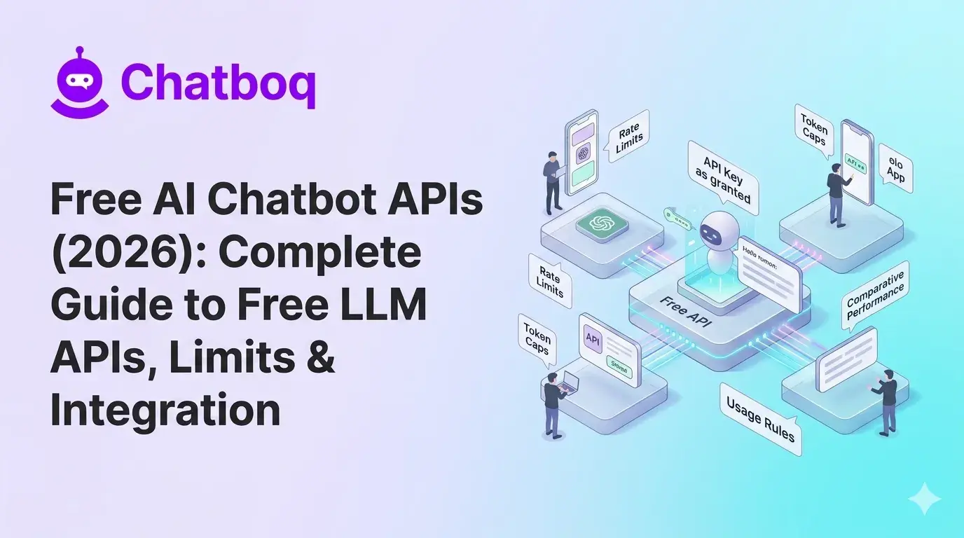 Free AI Chatbot APIs (2026): Complete Guide to Free LLM APIs, Limits & Integration