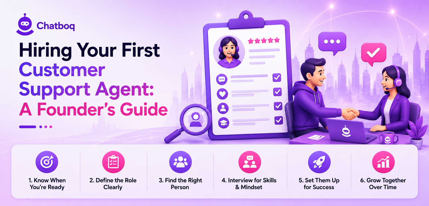 Hiring Your First Customer Support Agent: Founder Guide