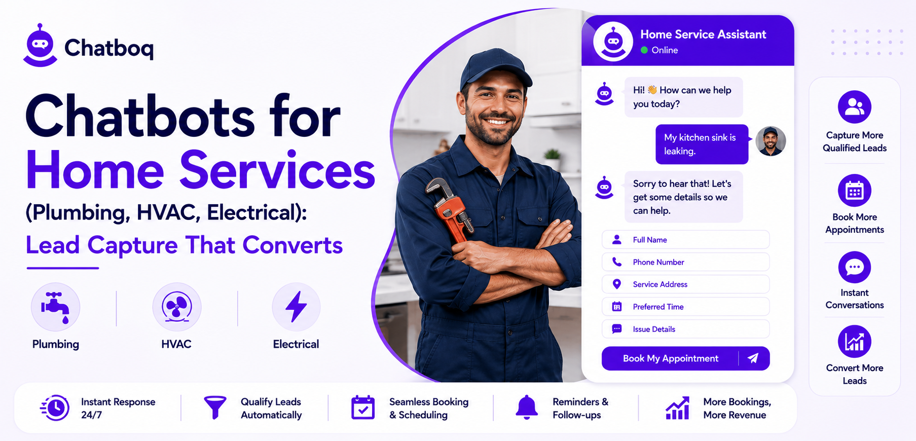 Chatbots for Home Services: Lead Capture That Converts