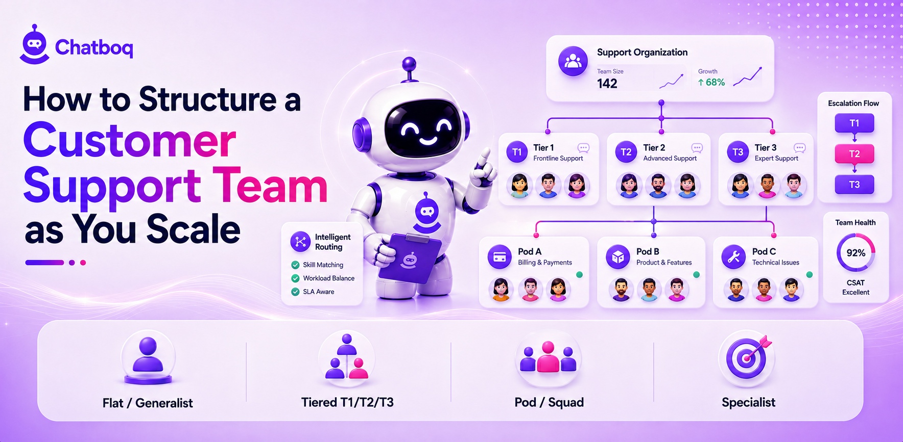 How to Structure a Customer Support Team as You Scale