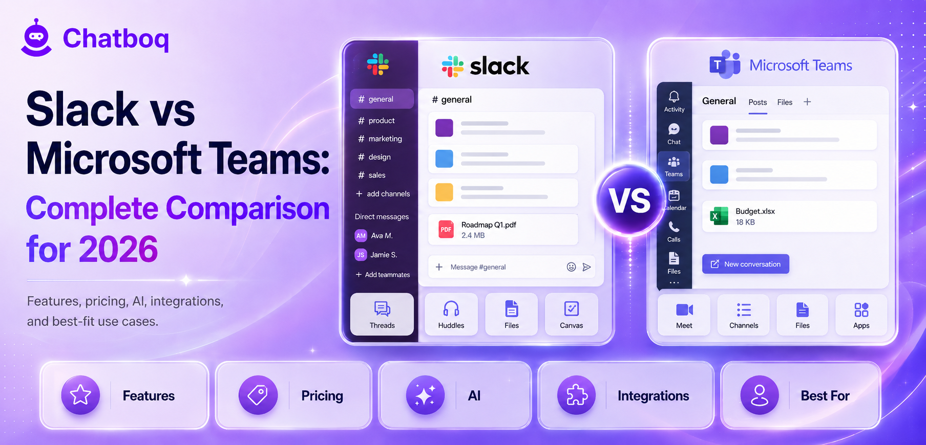 Slack vs Microsoft Teams: Complete Comparison for 2026