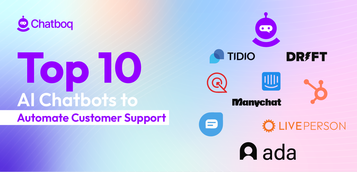 Top 10 AI chatbot platforms comparison for support, sales automation, and customer engagement in 2026
