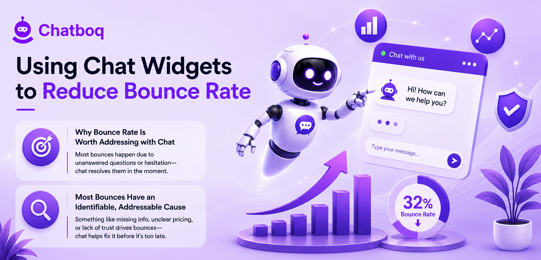 How to Use Chat Widgets to Reduce Bounce Rate