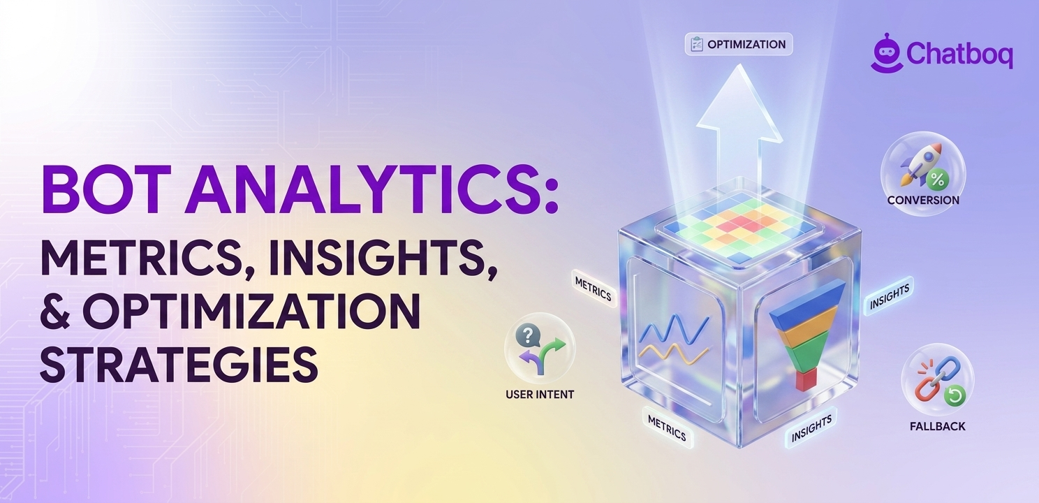 Bot Analytics: Conversation Data Tracking, Performance Metrics, User Behavior Insights, and Optimization Strategies
