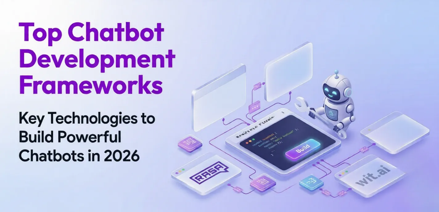 Chatbot Development Frameworks: Best Frameworks, Comparisons, Architecture, and AI Chatbot Development Platforms (2026 Guide)