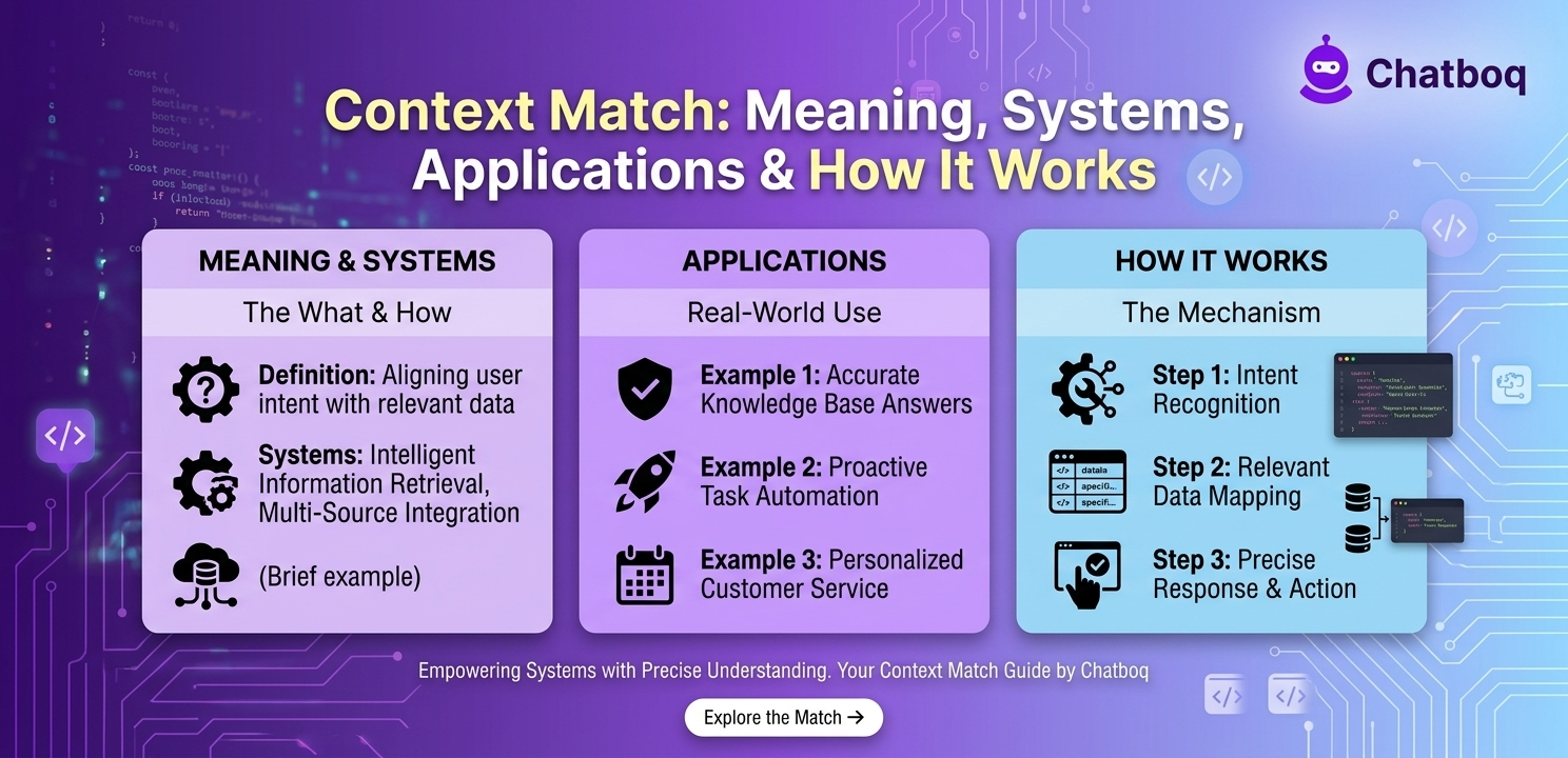 Context Match: Meaning, Systems, Applications & How It Works