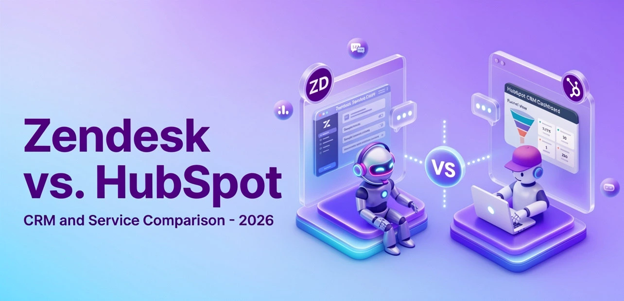 Zendesk vs HubSpot Comparison for CRM, Customer Support, Automation, Pricing, and Real User Experience