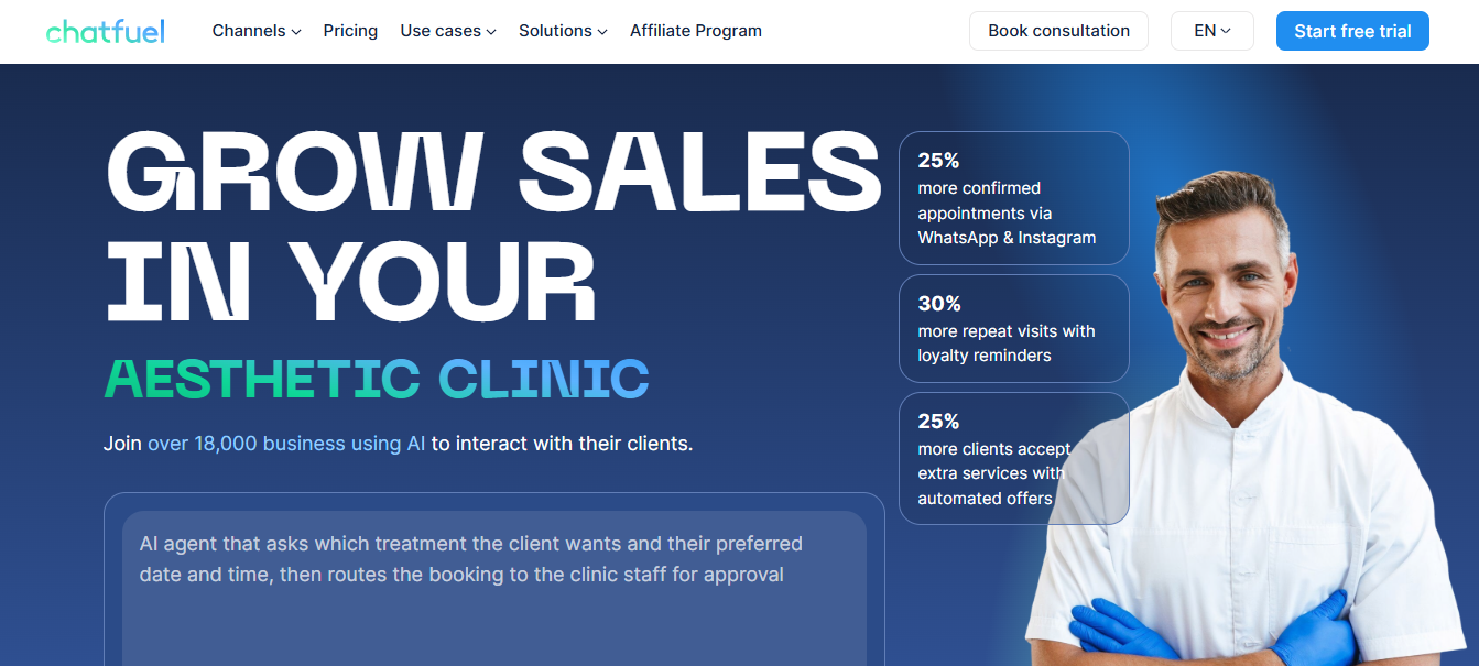 Chatfuel - Social Commerce Automation Platform