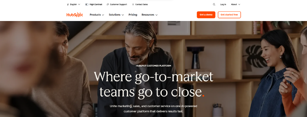 HubSpot Service Hub CRM-connected helpdesk alternative to Zendesk